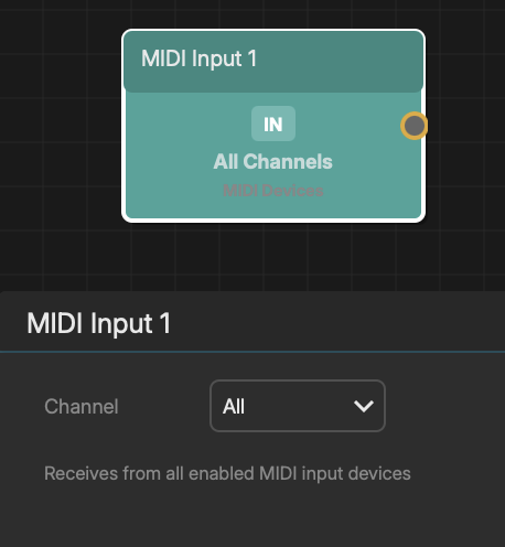 Midi In